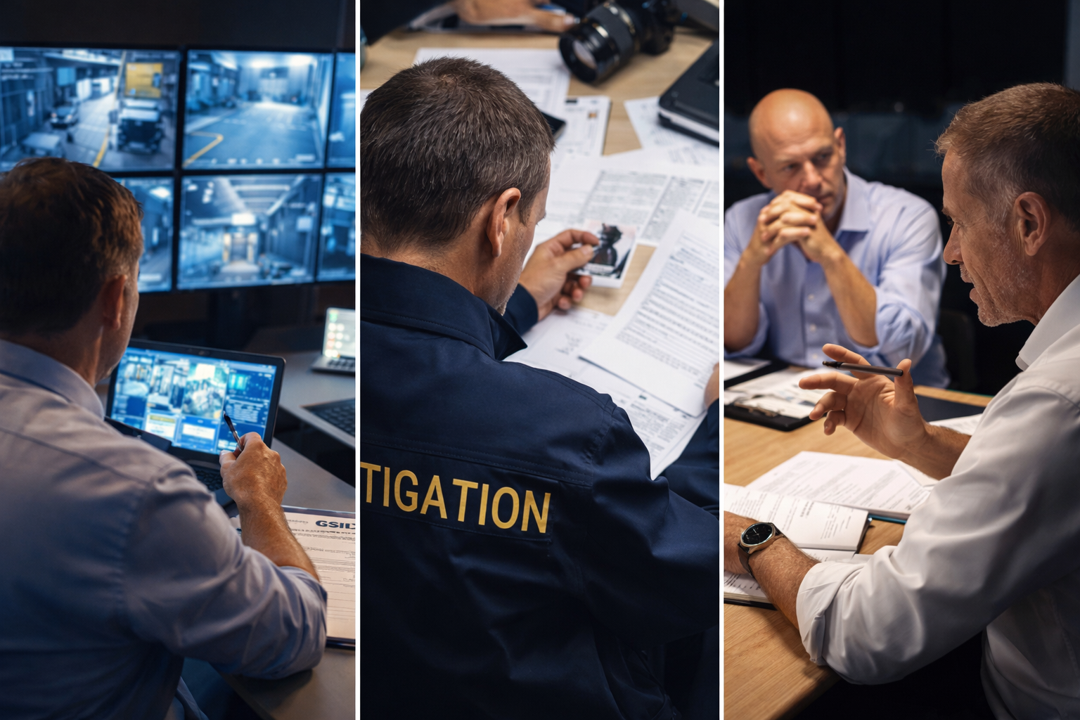 CCTV review services and investigation process