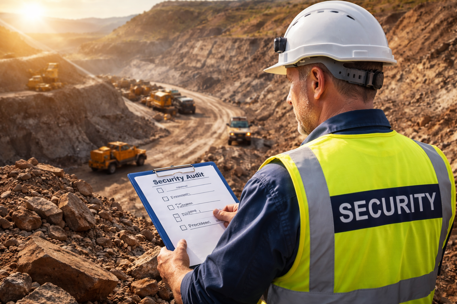 Mining security consultancy site audit at gold mine