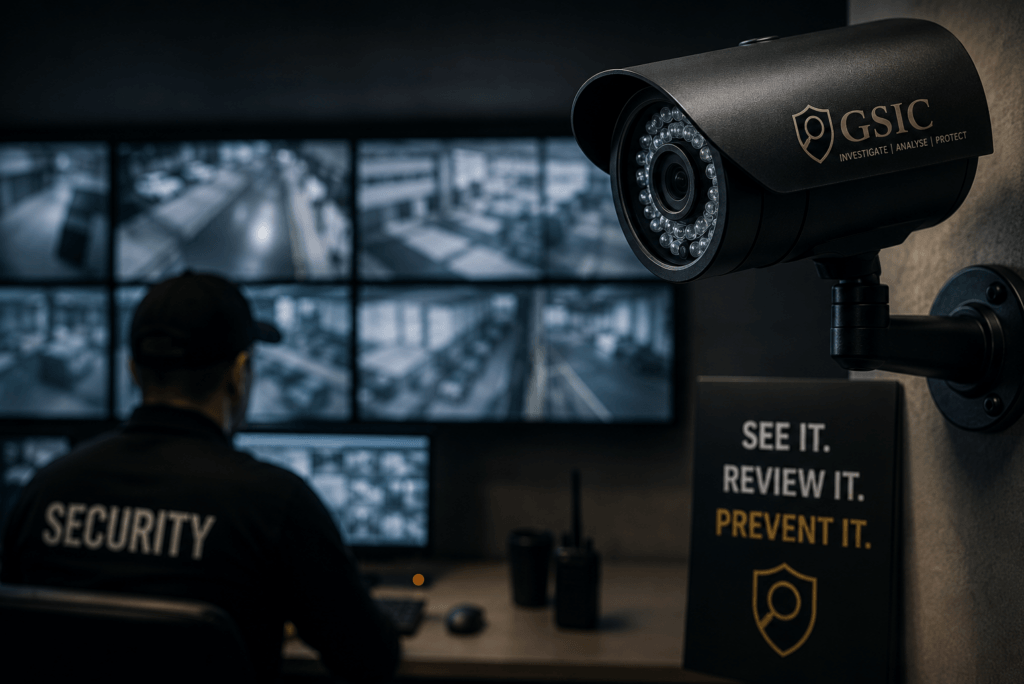 CCTV monitoring and security review within an Australian mining environment